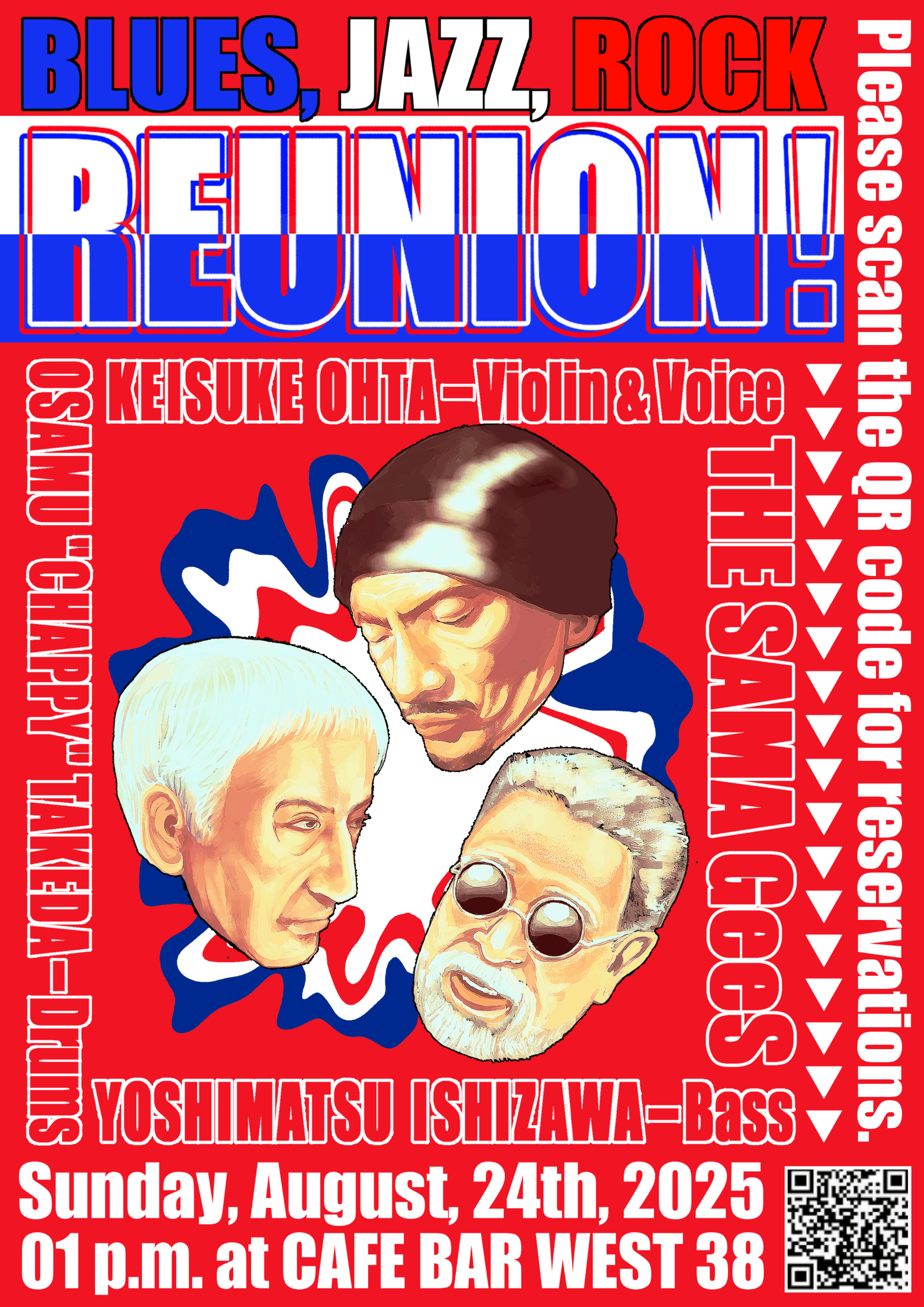 The SAMA Gees LIVE “REUNION!” 終演いたしました。